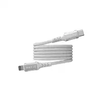 Havit 6939119077570 cable de conector Lightning 1 m Plata, Blanco