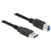DeLOCK 85067 cable USB USB 3.2 Gen 1 (3.1 Gen 1) 1,5 m USB A USB B Negro