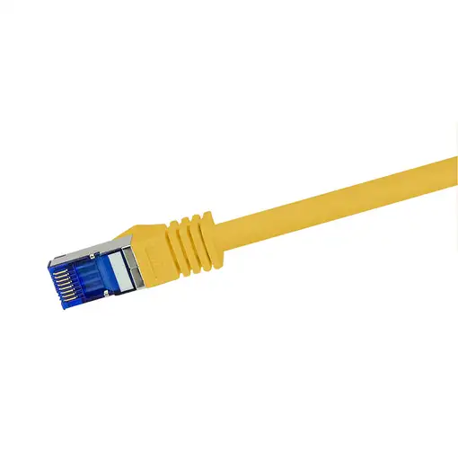 LogiLink C6A027S cable de red Amarillo 0,5 m Cat6a S/FTP (S-STP)