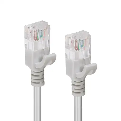 Microconnect V-UTP601-SLIM cable de red Gris 1 m Cat6 U/UTP (UTP)