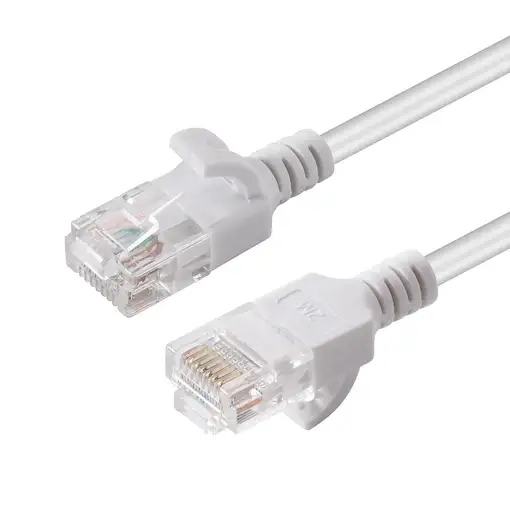 Microconnect V-UTP60015W-SLIM cable de red Blanco 0,15 m Cat6 U/UTP (UTP)