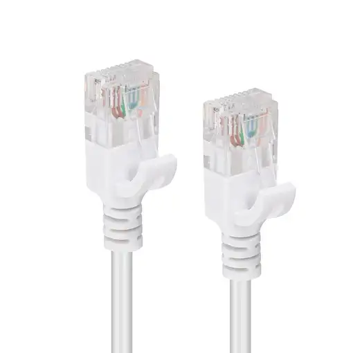 Microconnect V-UTP60015W-SLIM cable de red Blanco 0,15 m Cat6 U/UTP (UTP)