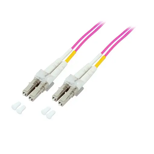 EFB Elektronik O0319.1,5 Cable de fibra óptica e InfiniBand 1,5 m LC Violeta