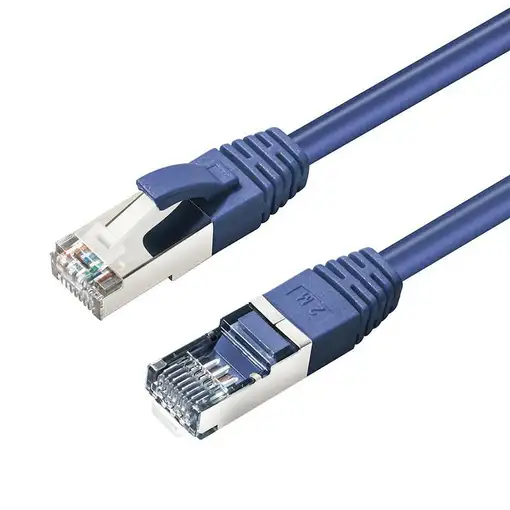 Microconnect MC-SFTP6A10B cable de red Azul 10 m Cat6a S/FTP (S-STP)