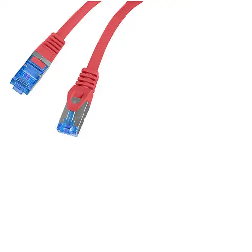 Lanberg PCF6A-10CC cable de red Rojo 5 m Cat6a S/FTP (S-STP)