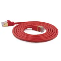 Wantec 7163 cable de red Rojo 5 m Cat7 S/FTP (S-STP)