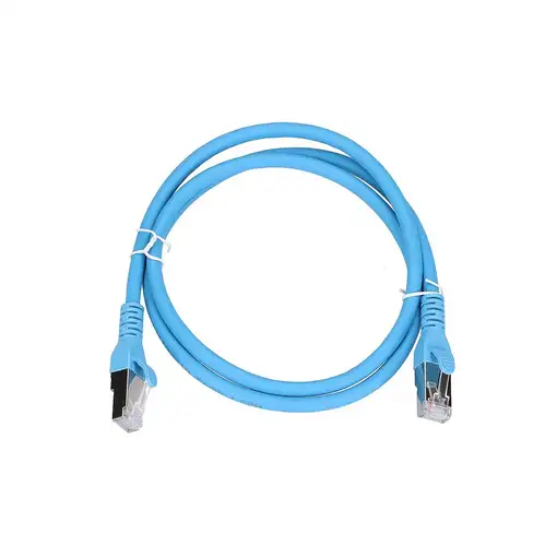 Extralink LAN Patchcord Kat.6A S/FTP 1m Cable de cobre de par trenzado, 10Gbps