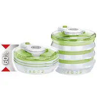 Deshidratador Alimentos Plegable, 6 Bandejas, 2 Niveles Temperatura,  MPM, MSG-06