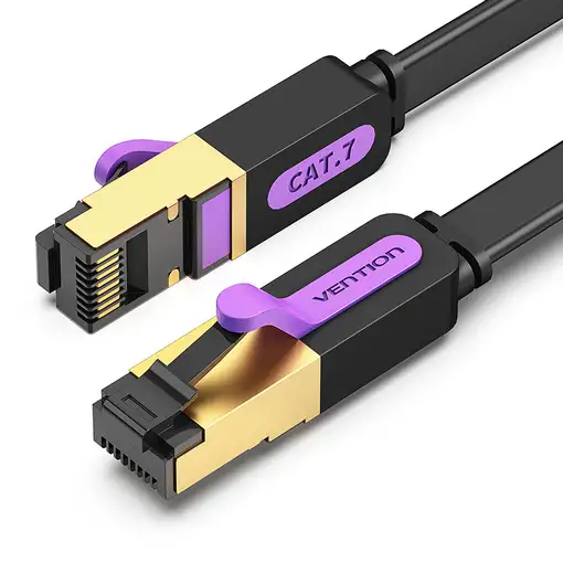 Vention Cable de Red RJ45 STP ICABD Cat.7/ 50cm/ Negro Vention Cable de Red RJ45 STP ICABD Cat.7/ 50cm/ Negro