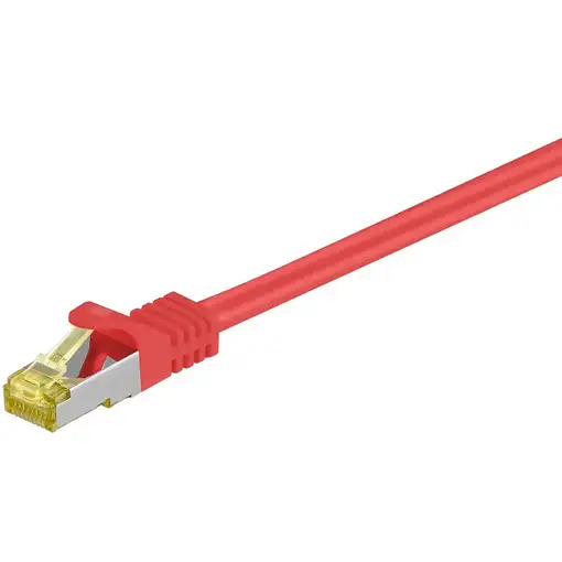 Goobay 91616 cable de red Rojo 3 m Cat7 S/FTP (S-STP)