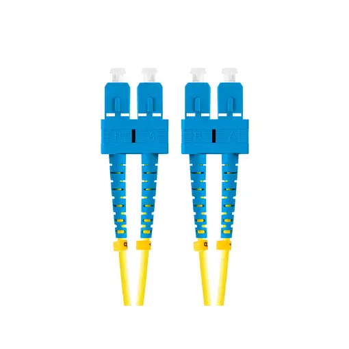 Lanberg FO-SUSU-SD11-0050-YE Cable de fibra óptica e InfiniBand 5 m SC