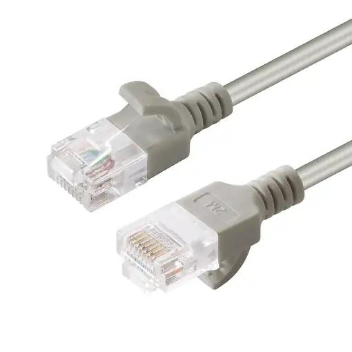 Microconnect V-UTP6005-SLIM cable de red Gris 0,5 m Cat6 U/UTP (UTP)