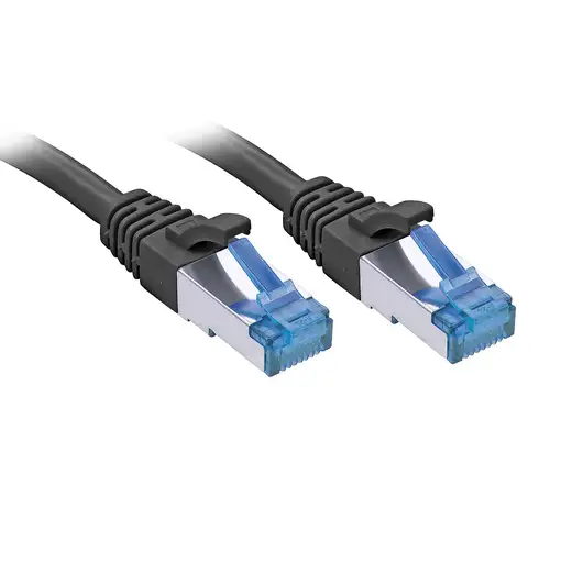 Lindy 47413 cable de red Negro 1,5 m Cat6a S/FTP (S-STP)