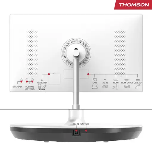 TV LED 32\ PORTATIL THOMSON 32HA4M44 , 4 horas, Smart Tv ANDROID