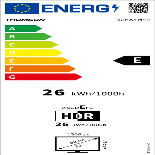 TV LED 32\ PORTATIL THOMSON 32HA4M44 , 4 horas, Smart Tv ANDROID