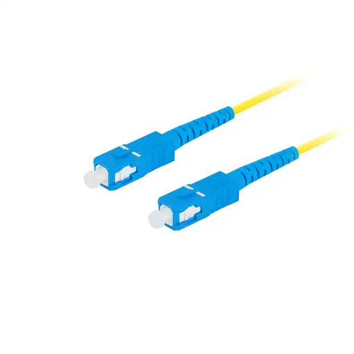 Lanberg FO-SUSU-SS11-0020-YE Cable de fibra óptica e InfiniBand 2 m SC Amarillo
