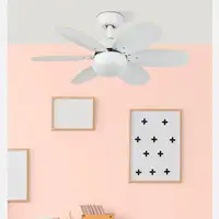Fabrilamp 175791636 ventilador Color cereza, Oro, Nuez
