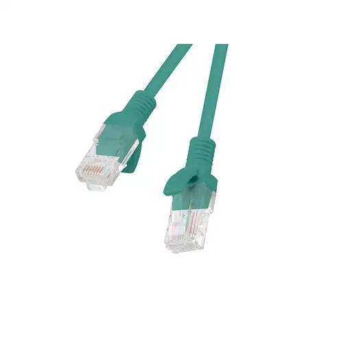 Lanberg PCU6-10CC-0500-G cable de red Verde 5 m Cat6 U/UTP (UTP)