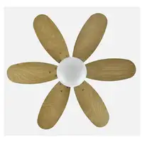 Fabrilamp 175791642 ventilador Haya, Níquel, Plata