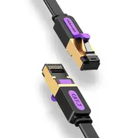 Vention Cable de Red RJ45 STP ICABN Cat.7/ 15m/ Negro