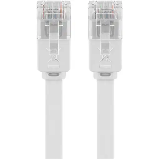 Goobay 95191 cable de red Blanco 1,5 m Cat5e U/UTP (UTP)