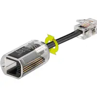 Goobay 58856 cambiador de género para cable Negro Goobay 58856 cambiador de género para cable Negro