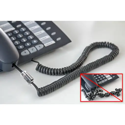 Goobay 58856 cambiador de género para cable Negro