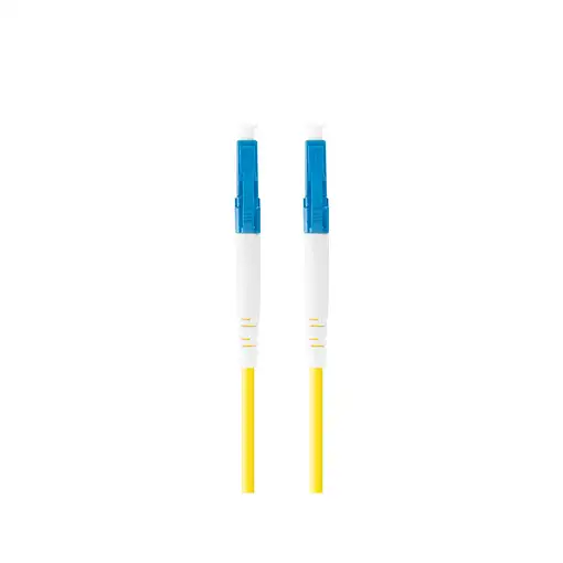 Lanberg FO-LULU-SS11-0010-YE Cable de fibra óptica e InfiniBand 1 m LC Amarillo