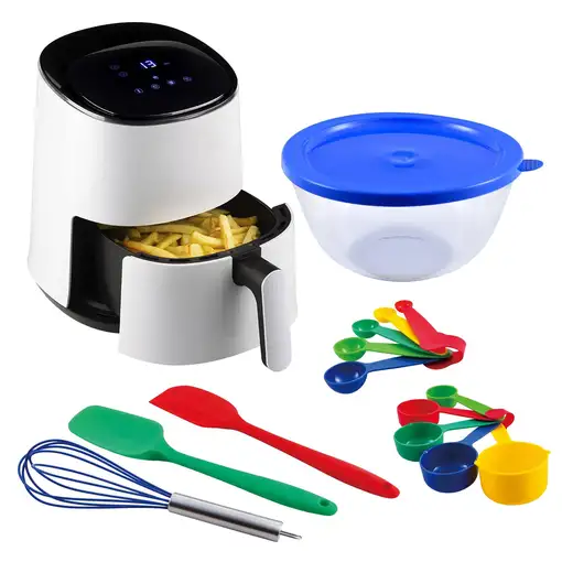 Freidora de aire sin aceite Compact. Set de 14 Accesorios