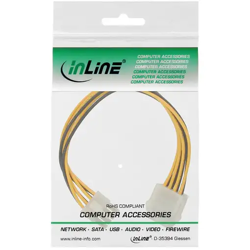 InLine 26631 cable de transmisión Multicolor 0,2 m