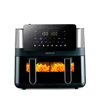 Freidora de aire, 2000 W, 8 litros, Cook Organics Dual PRIXTON