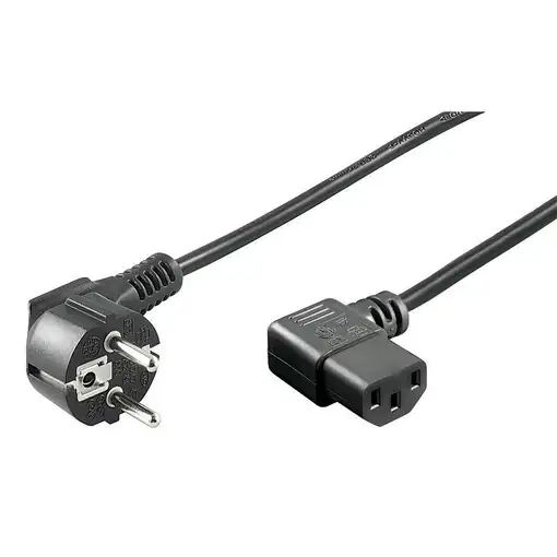 Microconnect PE010518 cable de transmisión Negro 1,8 m CEE7/7 C13 acoplador
