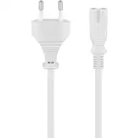 Goobay 51326 cable de transmisión Blanco 1,5 m Enchufe tipo C C7 acoplador