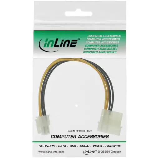 InLine 26632 cable de transmisión Multicolor 0,2 m