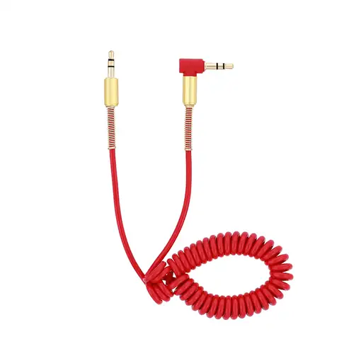 Cable de audio Tellur, Jack 3,5 mm, 1,5 m, rojo