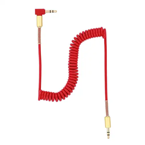 Cable de audio Tellur, Jack 3,5 mm, 1,5 m, rojo
