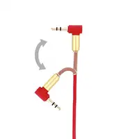 Cable de audio Tellur, Jack 3,5 mm, 1,5 m, rojo