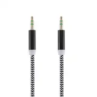 Cable de audio Tellur Basic aux jack de 3,5 mm, 1 m, negro
