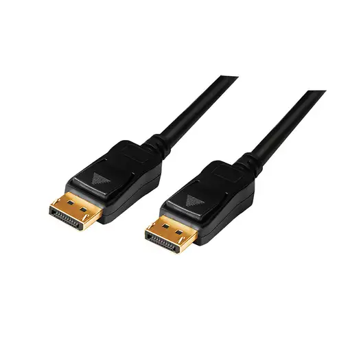 LogiLink CV0113 cable DisplayPort 15 m Negro