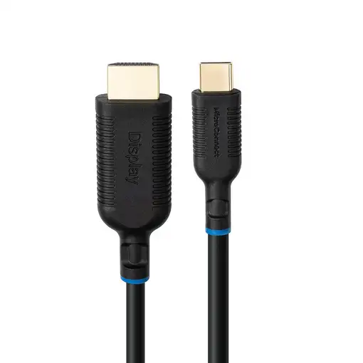 Microconnect MC-USBCHDMI2 adaptador de cable de vídeo 2 m USB Tipo C HDMI Negro