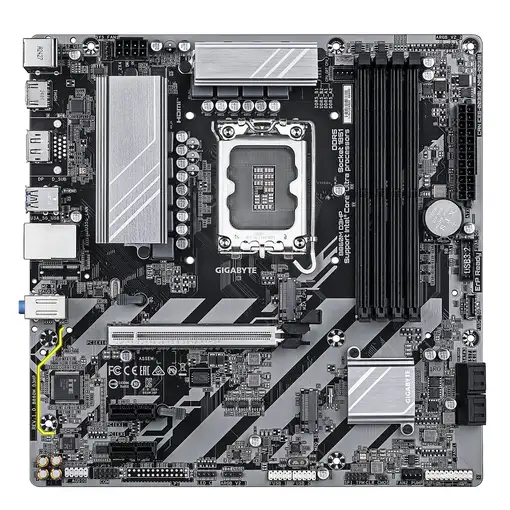 GIGABYTE B860M D3HP Placa base - CPUs Intel Core Ultra, VRM de 4+1+2+1 fases, hast