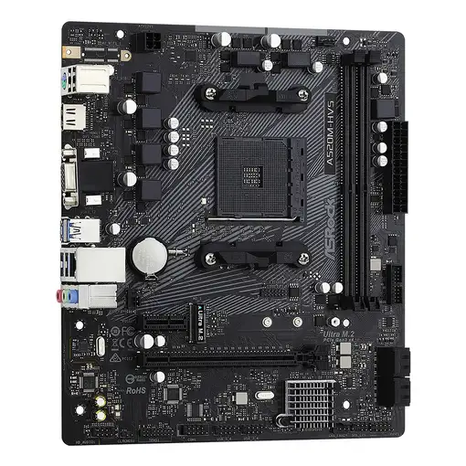 Asrock A520M-HVS AMD A520 Zócalo AM4 micro ATX
