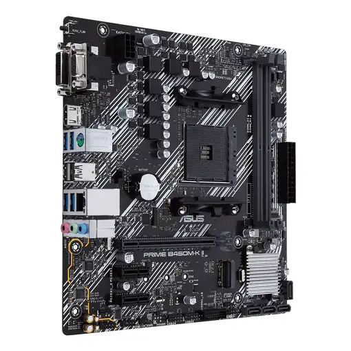 ASUS Prime B450M-K II AMD B450 Zócalo AM4 micro ATX