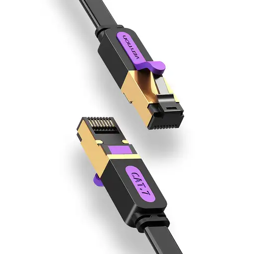Vention Cable de Red RJ45 STP ICABK Cat.7/ 8m/ Negro
