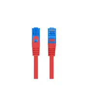 Lanberg PCF6A-10CC-0200-R cable de red Rojo 2 m Cat6a S/FTP (S-STP)