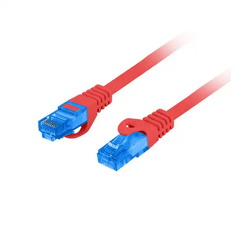 Lanberg PCF6A-10CC-0200-R cable de red Rojo 2 m Cat6a S/FTP (S-STP)