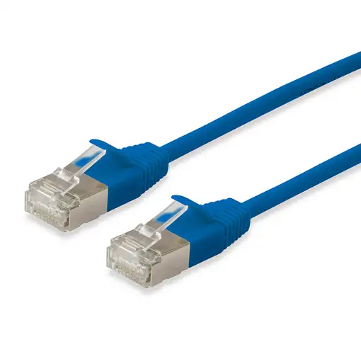 Equip 606134 cable de red Azul 1 m Cat6a F/FTP (FFTP)