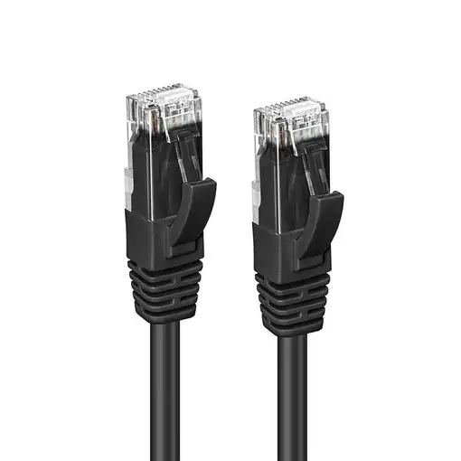 Microconnect MC-UTP6A02S cable de red Negro 2 m Cat6a U/UTP (UTP)