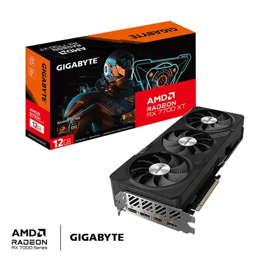 GIGABYTE GAMING Radeon RX 7700 XT OC 12G AMD 12 GB GDDR6