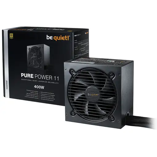be quiet! Pure Power 11 400W unidad de fuente de alimentación 20+4 pin ATX ATX Neg